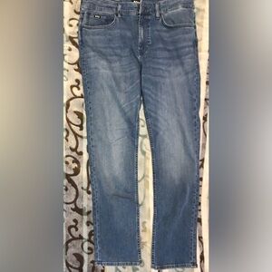 HUGO BOSS Men's Slim Jeans in Light Blue Denim 32/32
